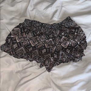 Flowy, patterned, Forever 21 shorts